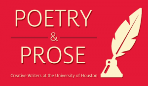 The 2017-2018 season of Poetry and Prose: Creative Writers at the University of Houston kicks off on September 20. 