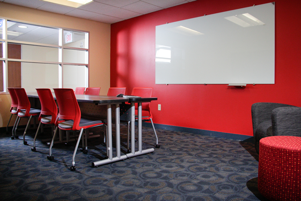 Newly revamped group study rooms are now open.