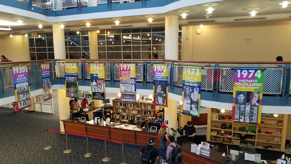 The Banner Project is on display at UH Libraries.