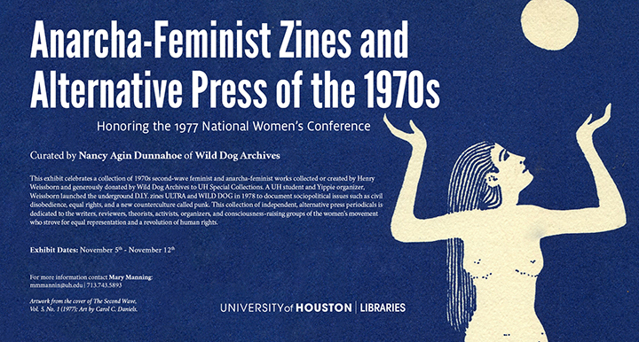 Anarcha-Feminist Zines and Alternative Press of the 1970s