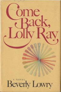 Cover of Lowry novel
