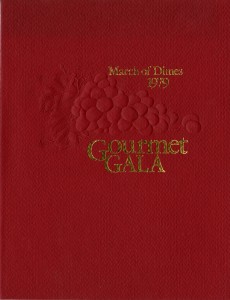 1979 March of Dimes Gourmet Gala