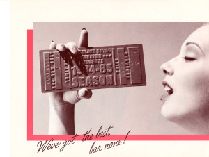 Chocolate Bayou Theater Co. promotional mailer, 1984-85 season