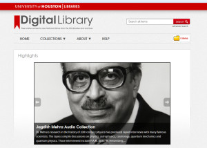a quick peak behind the curtain of the new UH Digital Library website