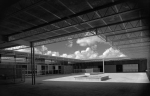 Courtyard of the West Columbia Elementary School