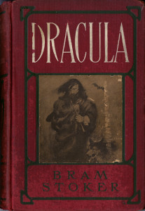 cover of 1902 printing of Dracula by Bram Stoker