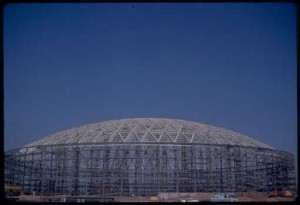 Astrodome, from the Elizabeth D. Rockwell Papers, University of Houston Libraries' Special Collections