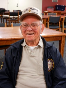 Bill Ingram, former crew member of the USS Houston (CA-30)
