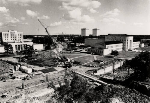 Philip G. Hoffman Hall Construction [UH Photographs Collection]
