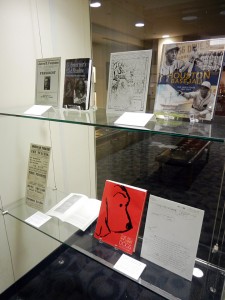 a new rotating, mini-exhibition of publications and projects produced in conjunction with research from the University of Houston Special Collections is now on display