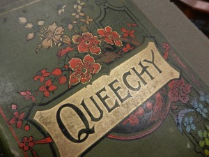 cover of Queechy / by Elizabeth Wetherell (Susan Warner)