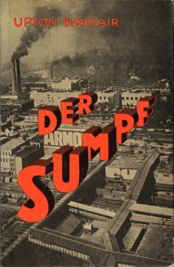 cover of Der Sumpf (or The Jungle) by Upton Sinclair (1926)