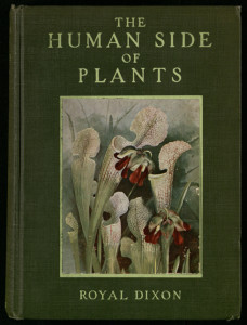 cover of The Human Side of Plants by Royal Dixon (1914)