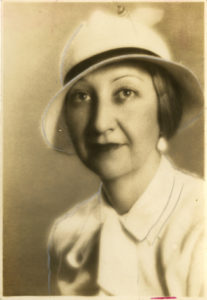 portrait of Joyce Burg, from the Betty Trapp Chapman Papers (undated)
